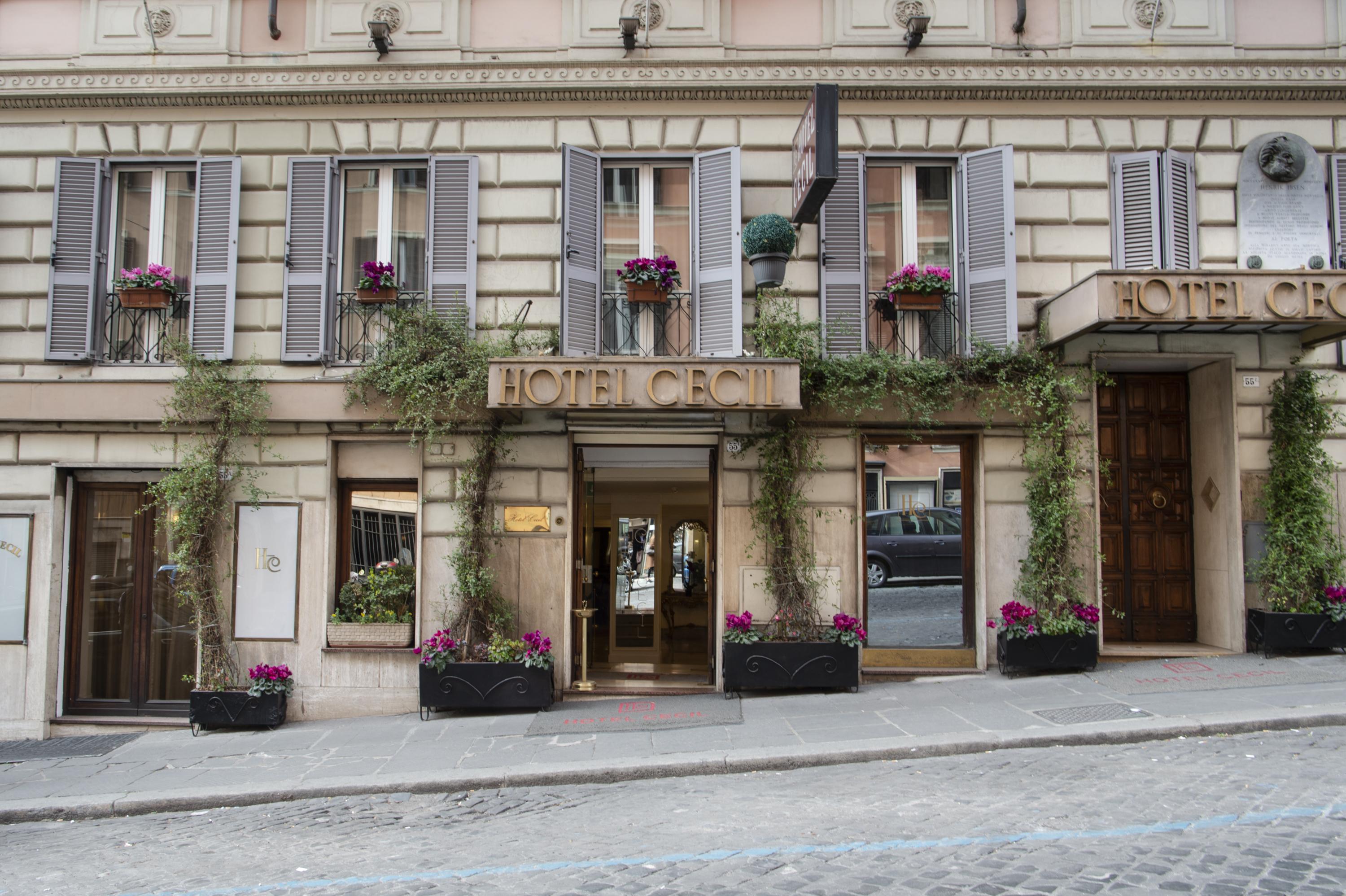 Hotel Cecil Rome Exterior photo