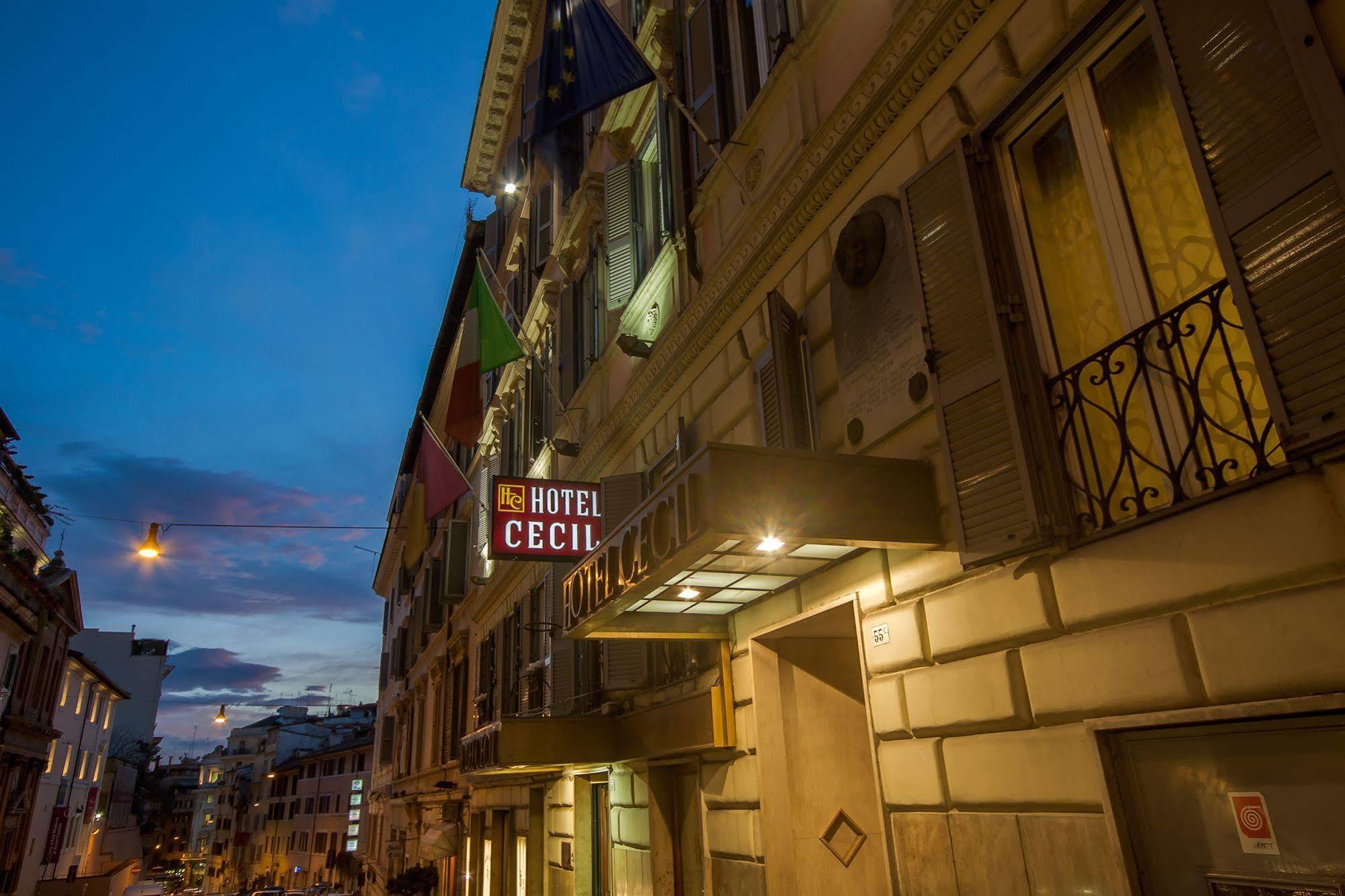 Hotel Cecil Rome Exterior photo