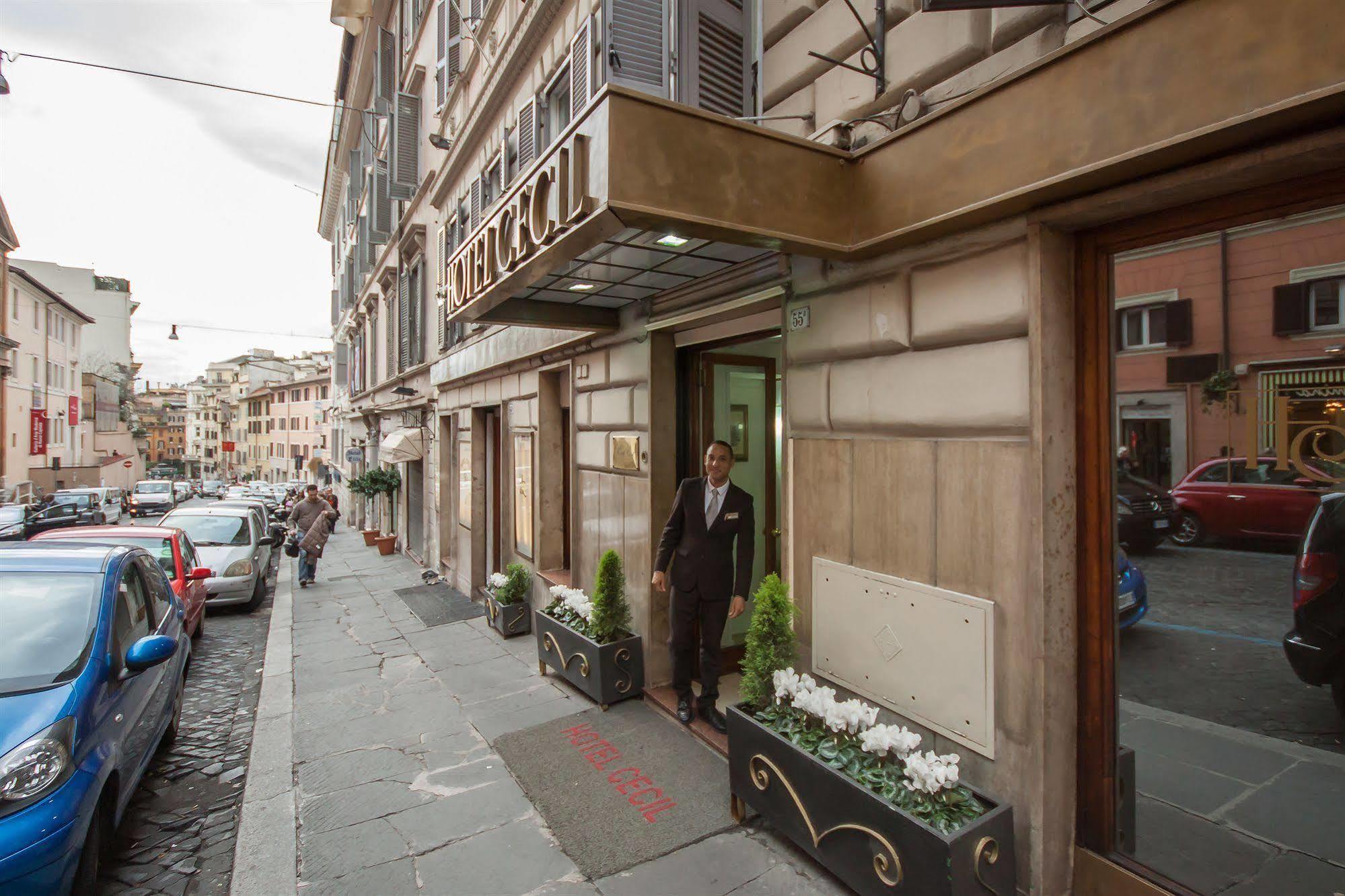 Hotel Cecil Rome Exterior photo